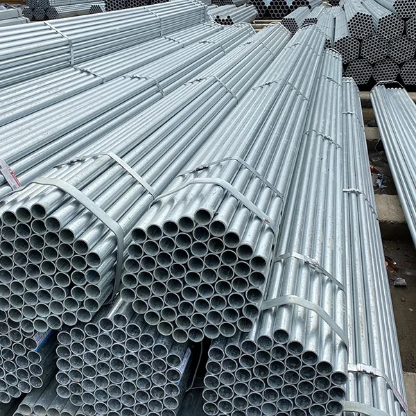 Píopa cruinn 6 orlach 40Jis Galvanized