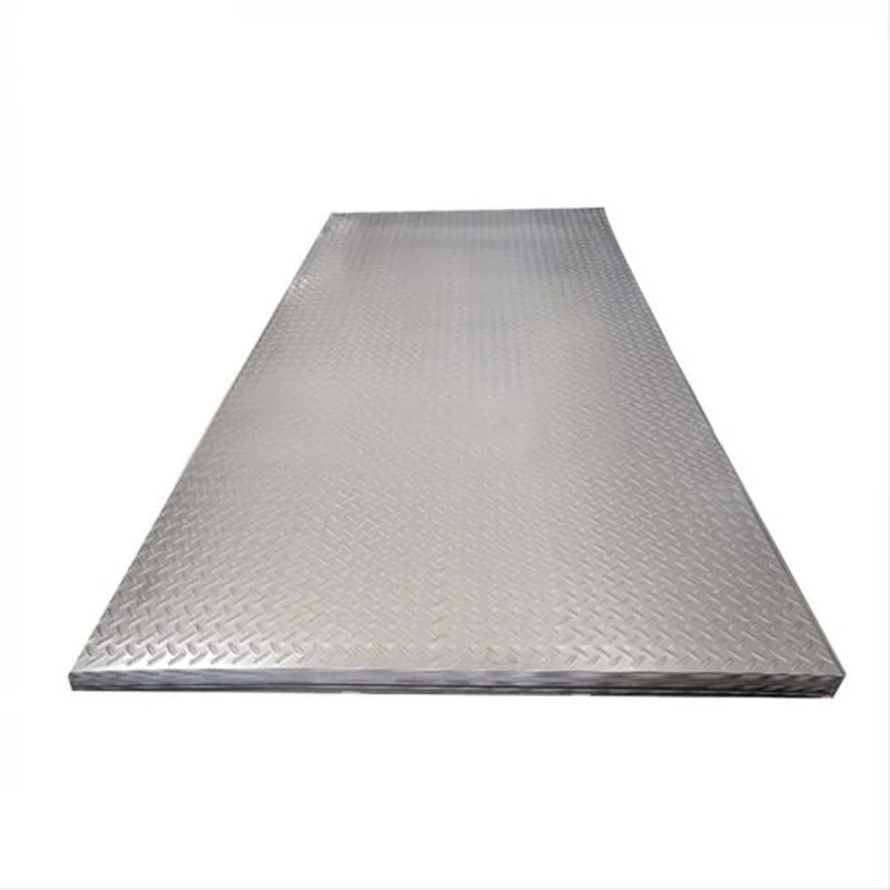 Q235 Q195 SS400 Q235 Pláta Checkered Cruach Carbóin